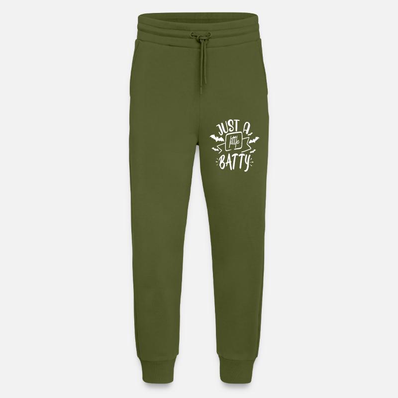 Just a little Batty - Jogging Pants - made by SPREAD  - MOSS GREEN