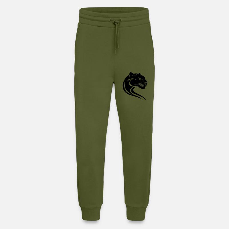 Panther - Jogginghose - made by SPREAD - MOSS GREEN