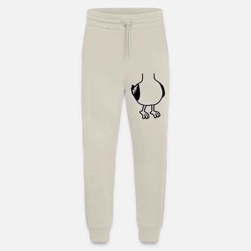 Couette de costume sans tête - Pantalon de jogging bio décontracté fabriqué en UE - WARM CLAY