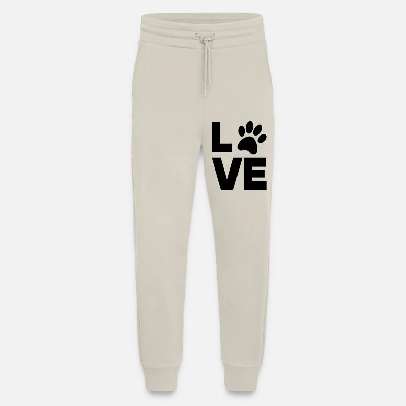 pfote love - Jogginghose - made by SPREAD - WARM CLAY