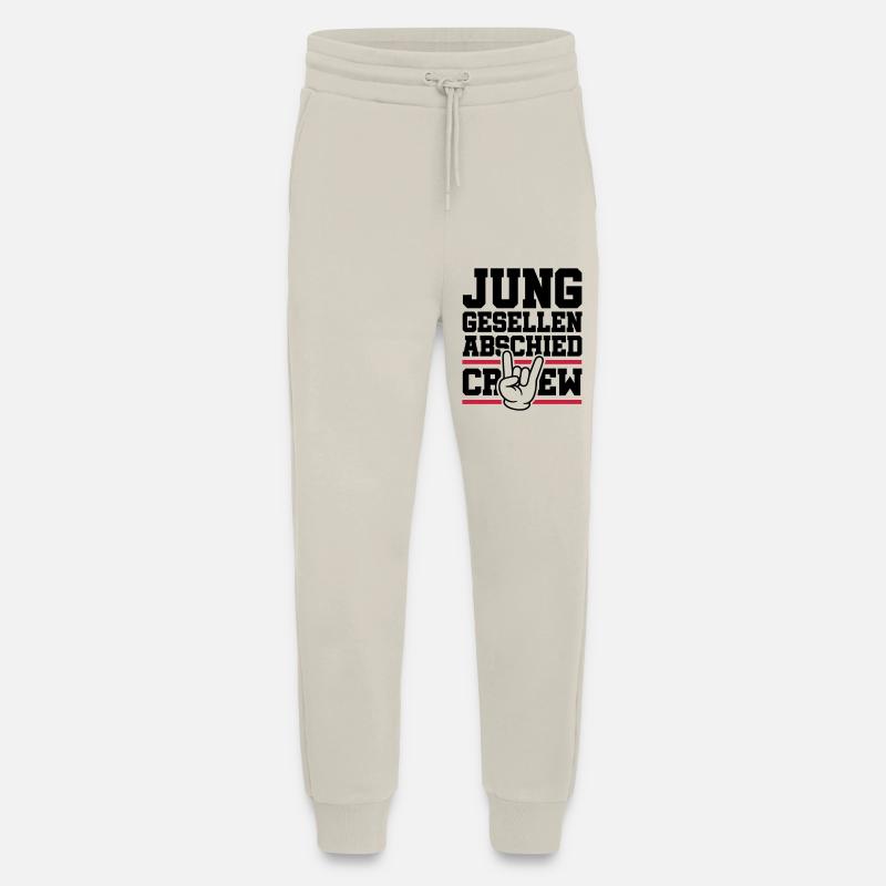 Junggesellenabschied Crew Jga - Jogginghose - made by SPREAD - WARM CLAY