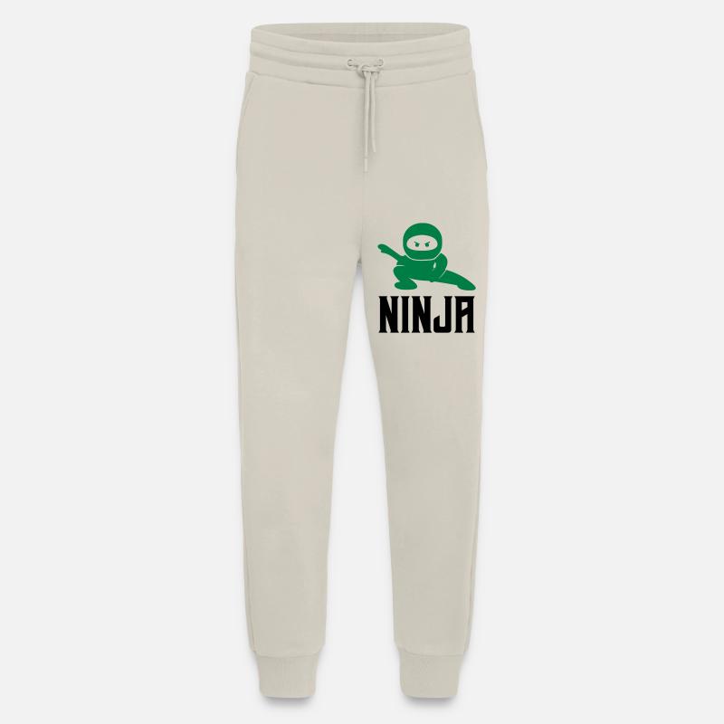 Ninja Comic - Jogging Pants - made by SPREAD  - WARM CLAY