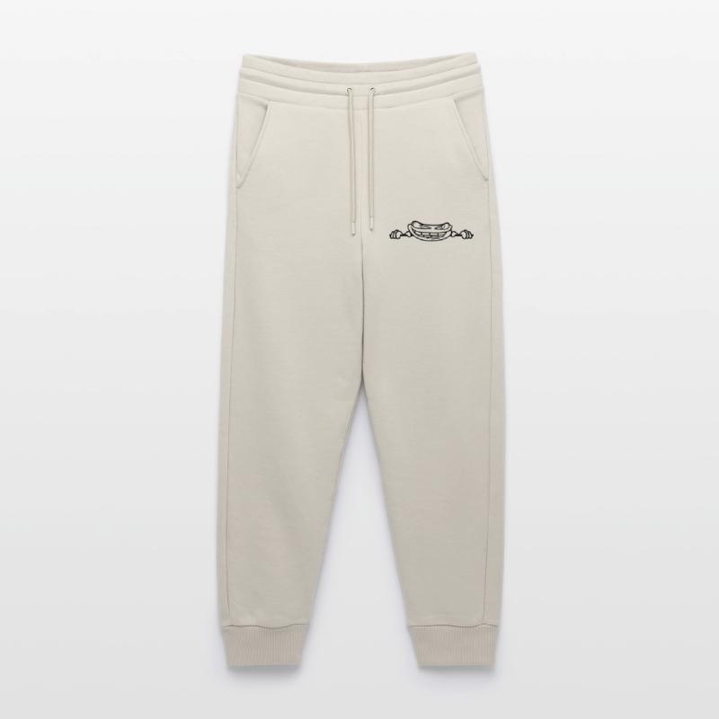 hide frame text write wall wall meme g Jogging Pants - made by SPREAD 