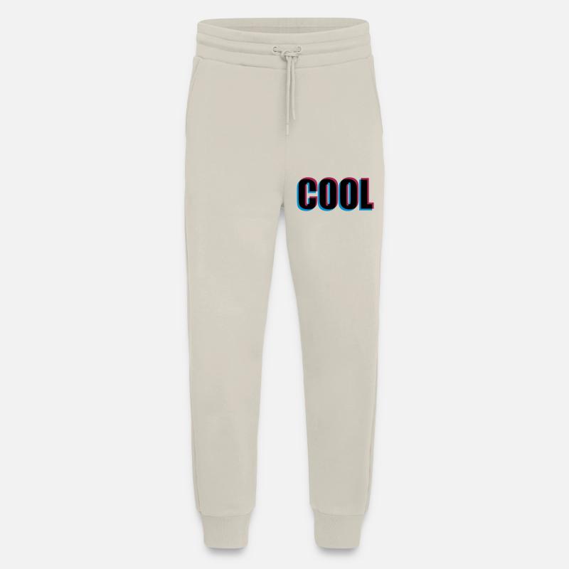 3D effect cool - Jogging Pants - made by SPREAD  - WARM CLAY