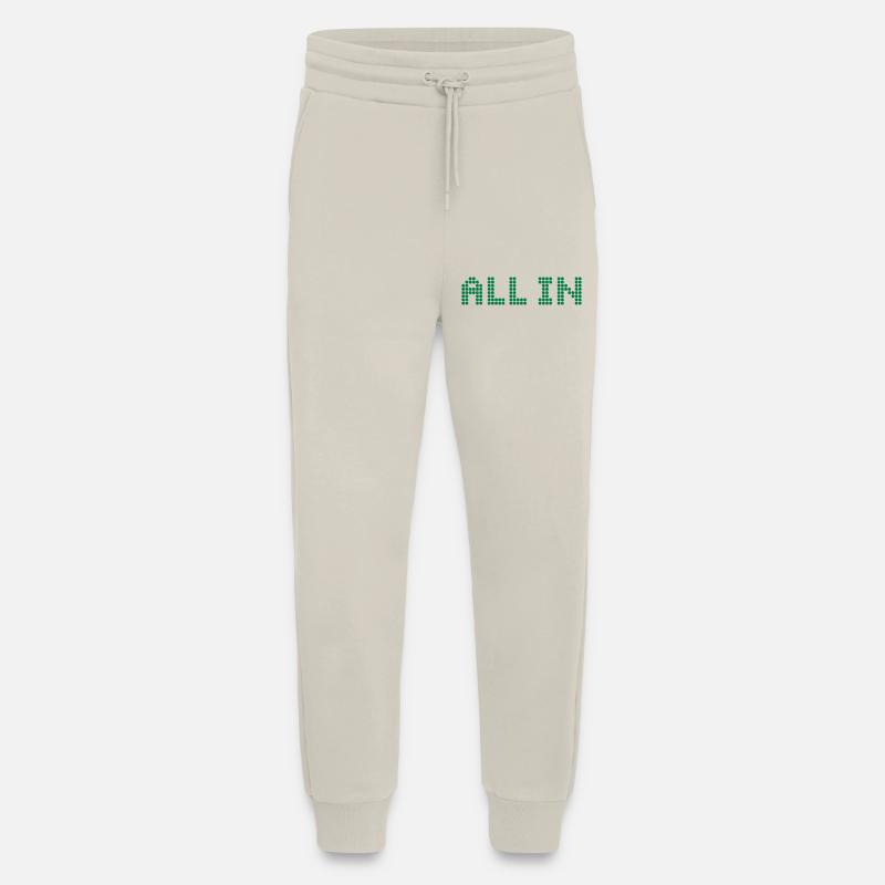 ALL IN - Alles oder nichts - Jogginghose - made by SPREAD - WARM CLAY