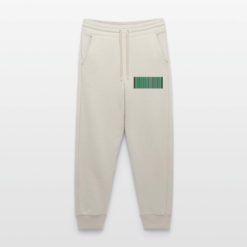 code-barres Pantalon de jogging bio décontracté fabriqué en UE