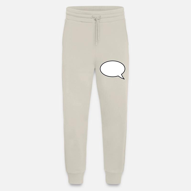 Speech Bubble Design - Jogging Pants - made by SPREAD  - WARM CLAY