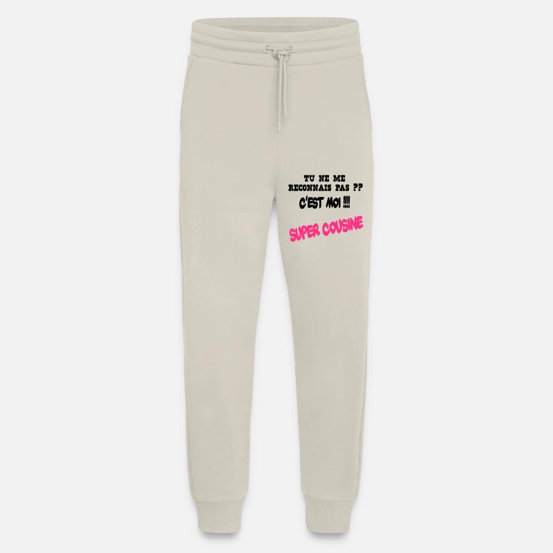 Super cousine - Pantalon de jogging bio décontracté fabriqué en UE - WARM CLAY