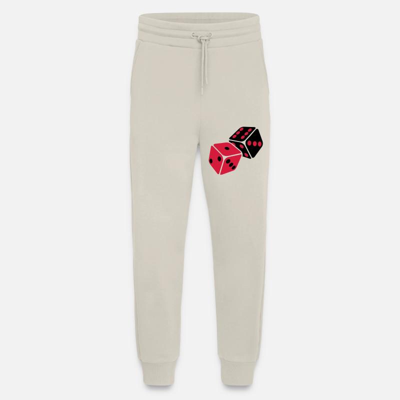 cube - Pantalon de jogging bio décontracté fabriqué en UE - WARM CLAY