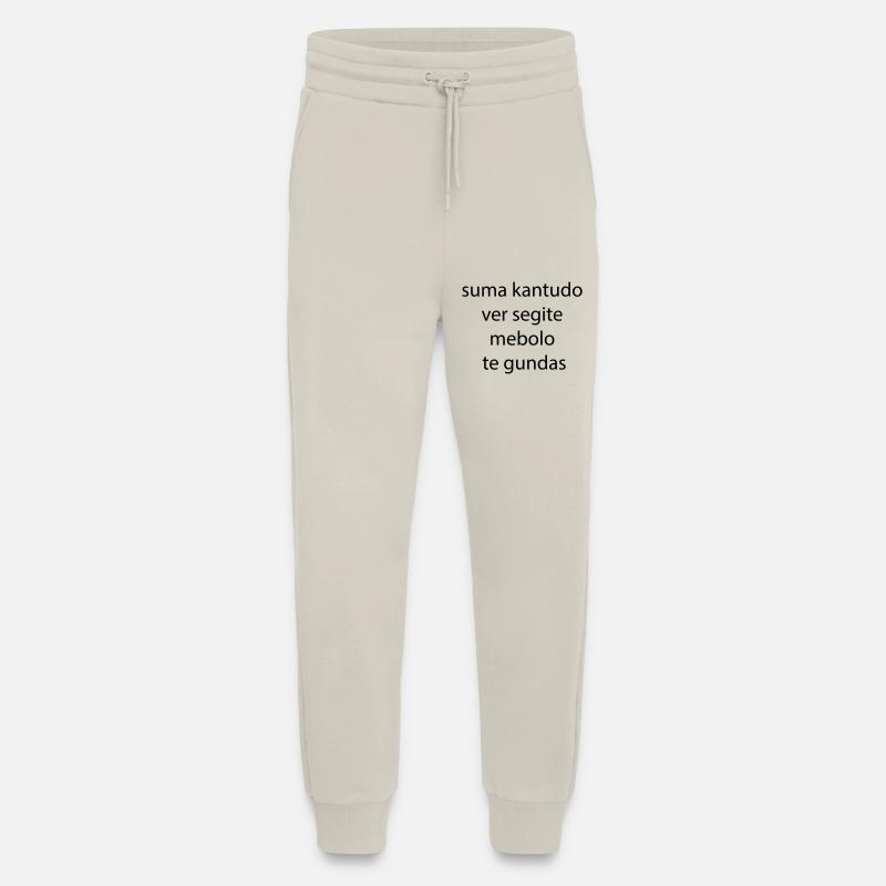 Suma Kantudo - Jogging Pants - made by SPREAD - WARM CLAY