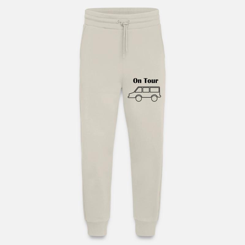 On Tour mit Auto - Jogginghose - made by SPREAD - WARM CLAY