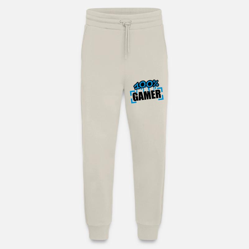 100 Procent Gamer - Jogginghose - made by SPREAD - WARM CLAY