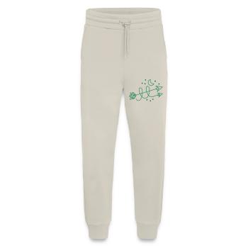 arrows direction with crescent moon - Jogging Pants - made by SPREAD  - WARM CLAY - Front
