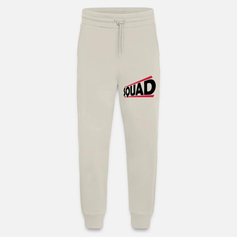 Squad Team Logo Design - Jogging Pants - made by SPREAD  - WARM CLAY