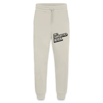me sarcastic never quote - Jogging Pants - made by SPREAD  - WARM CLAY - Front