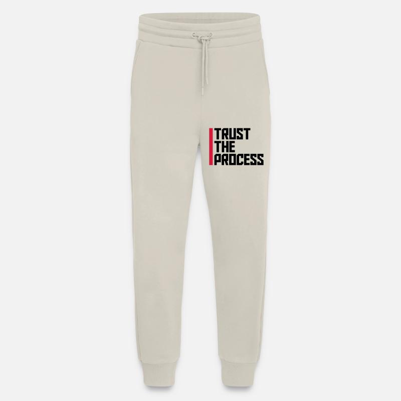 faire confiance au processus Devis - Pantalon de jogging bio décontracté fabriqué en UE - WARM CLAY