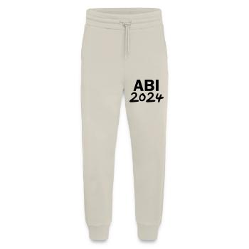 Abi 2024 Abitur 24 - Jogginghose - made by SPREAD - WARM CLAY - Vorne