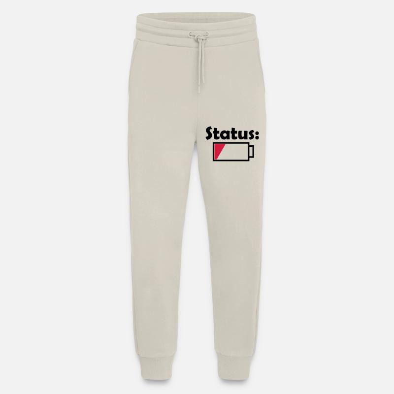 Akku Status leer - Jogginghose - made by SPREAD - WARM CLAY