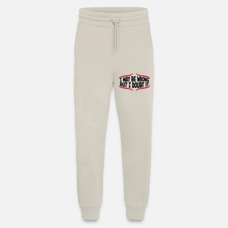 I may be wrong - Jogging Pants - made by SPREAD  - WARM CLAY