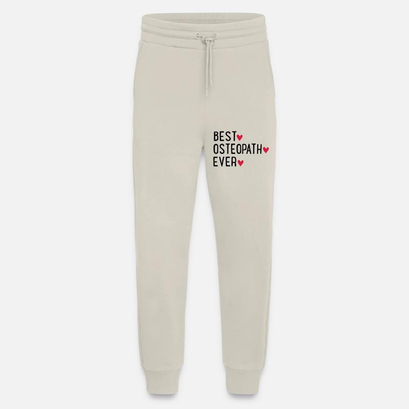 Best Osteopath - Jogging Pants - made by SPREAD  - WARM CLAY