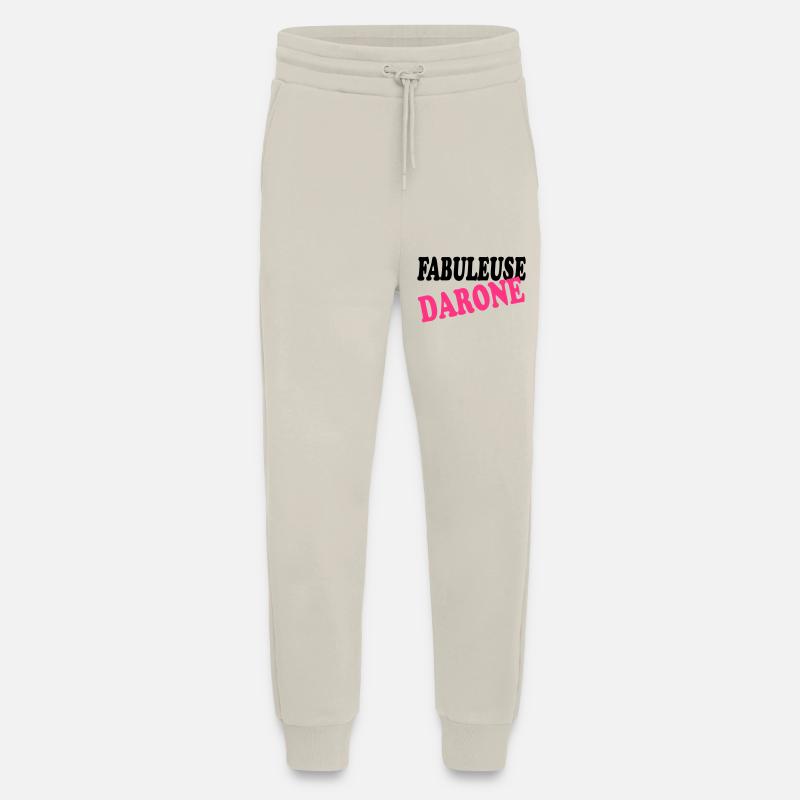 FABULEUSE DARONE - Pantalon de jogging bio décontracté fabriqué en UE - WARM CLAY