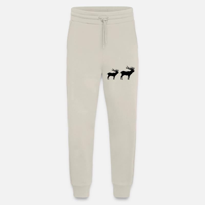 rehe silhouette - Jogginghose - made by SPREAD - WARM CLAY