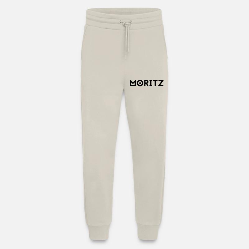 First name Moritz - Jogging Pants - made by SPREAD  - WARM CLAY