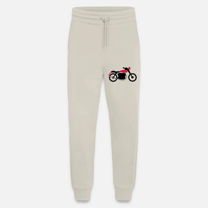 motorcycle - Jogging Pants - made by SPREAD  - WARM CLAY