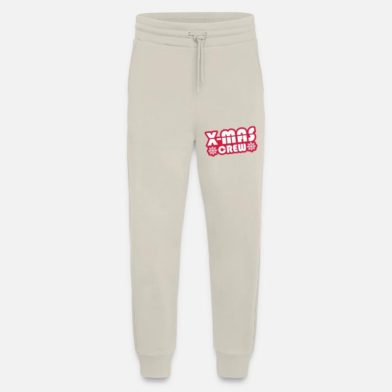 Christmas X Mas Crew - Jogging Pants - made by SPREAD  - WARM CLAY