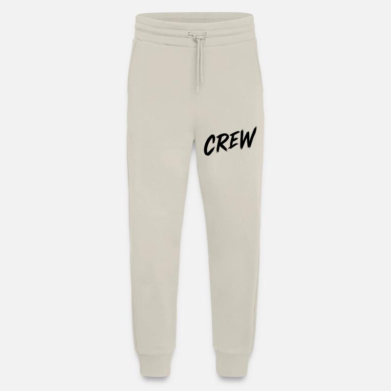 Crew Schriftzug - Jogginghose - made by SPREAD - WARM CLAY