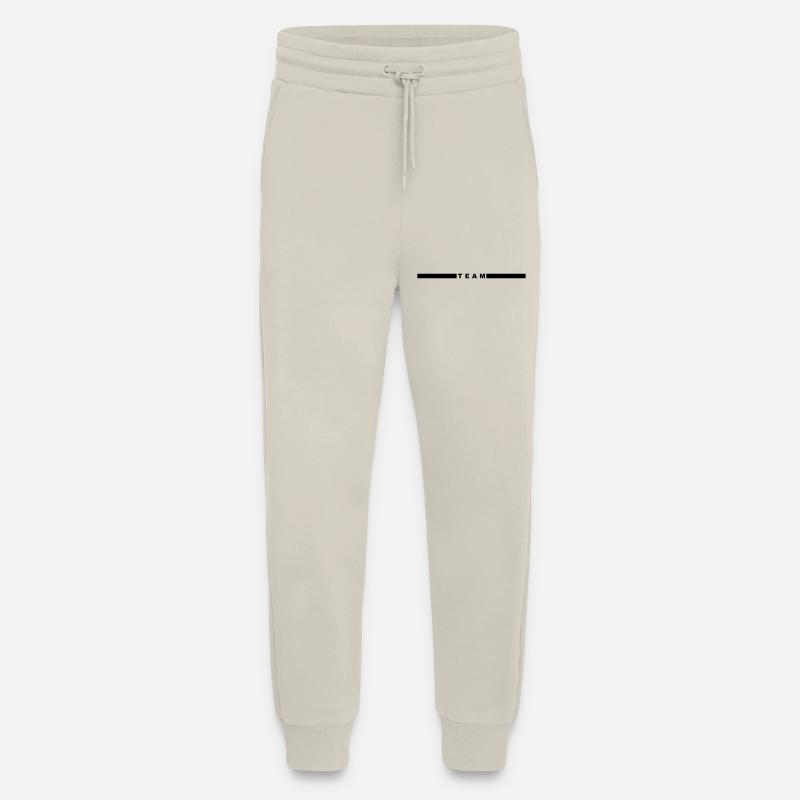 Team mit Balken mittig - Jogginghose - made by SPREAD - WARM CLAY