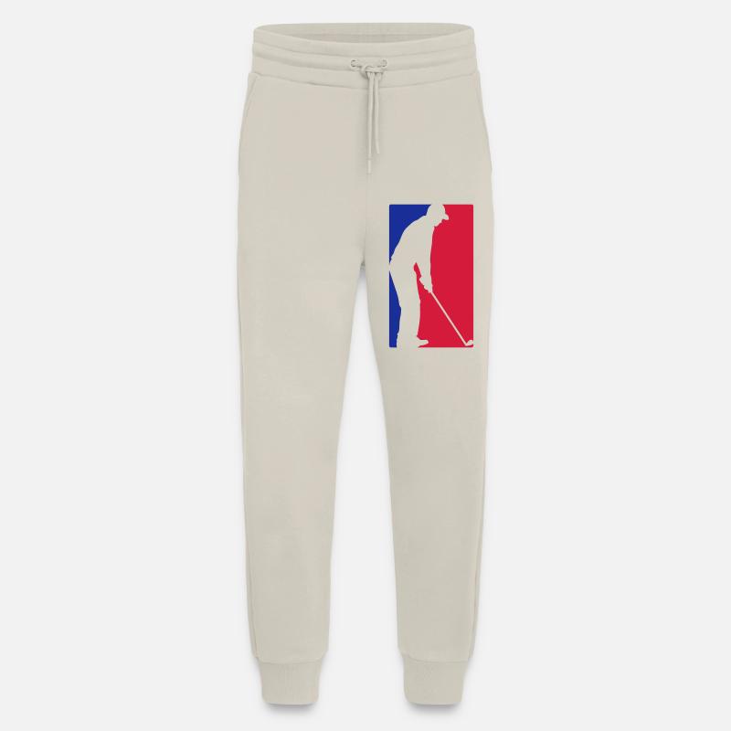 Blau Rot Golf - Jogginghose - made by SPREAD - WARM CLAY