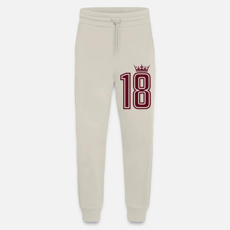 18 crowns - Jogging Pants - made by SPREAD  - WARM CLAY