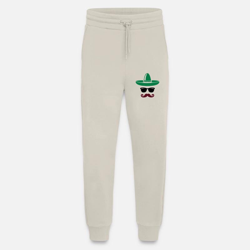 Cool mexicain - Pantalon de jogging bio décontracté fabriqué en UE - WARM CLAY