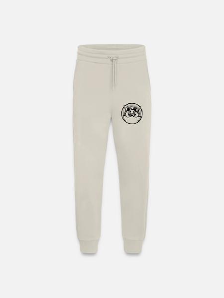 Round Cool Sunglasses Pig - Jogging Pants - made by SPREAD - WARM CLAY