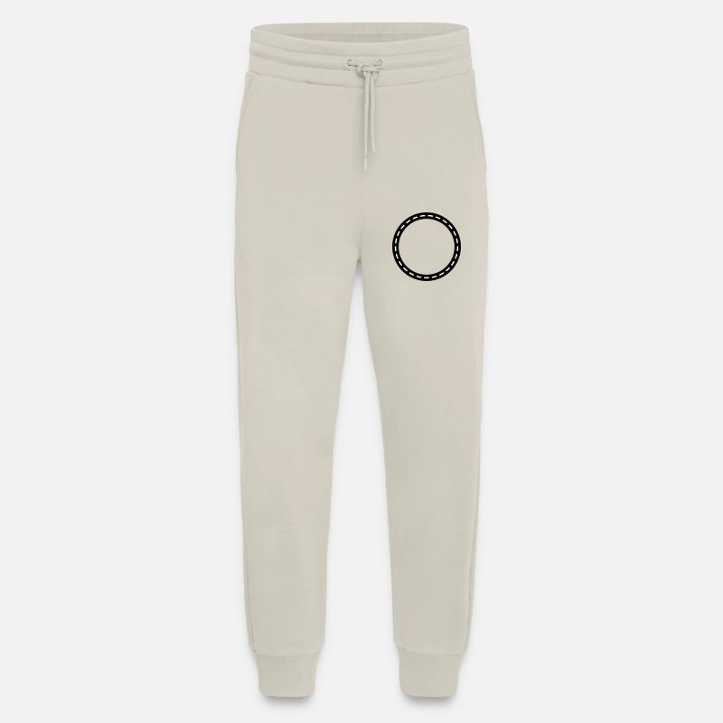 Circle Contour Empty - Jogging Pants - made by SPREAD  - WARM CLAY
