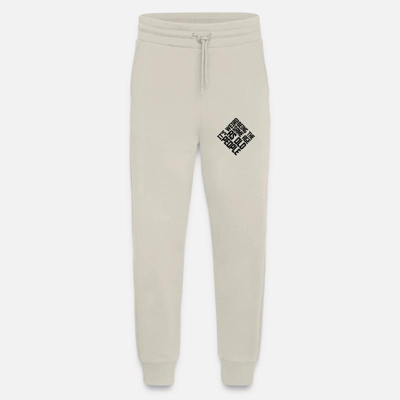 being old people age - Jogging Pants - made by SPREAD  - WARM CLAY