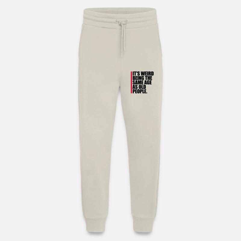 being old people age - Jogging Pants - made by SPREAD  - WARM CLAY