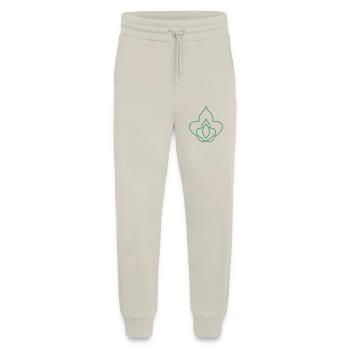 lady flower bloom - Jogging Pants - made by SPREAD  - WARM CLAY - Front