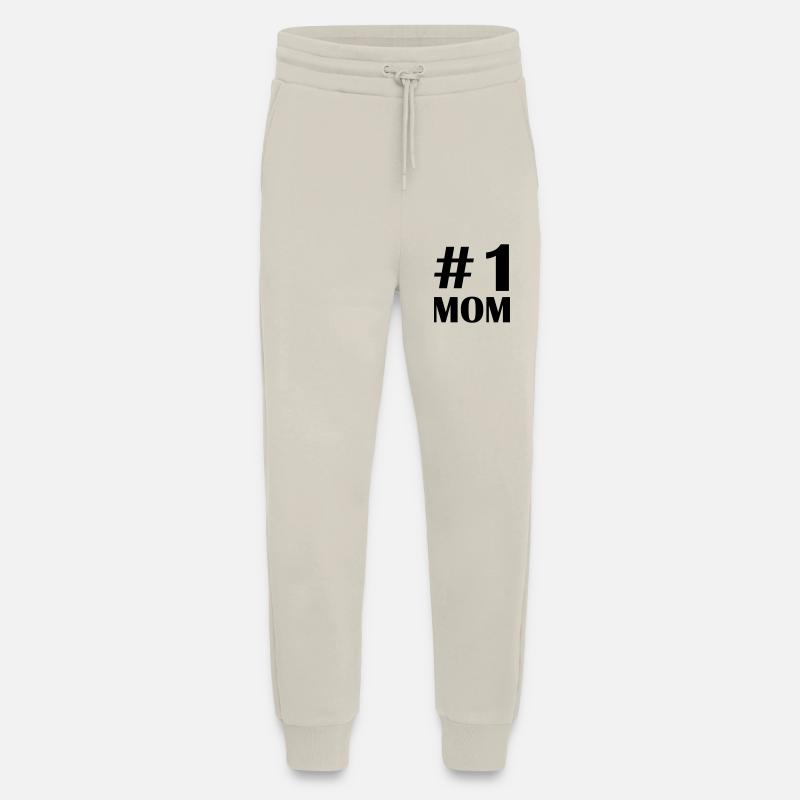 1 maman - Pantalon de jogging bio décontracté fabriqué en UE - WARM CLAY