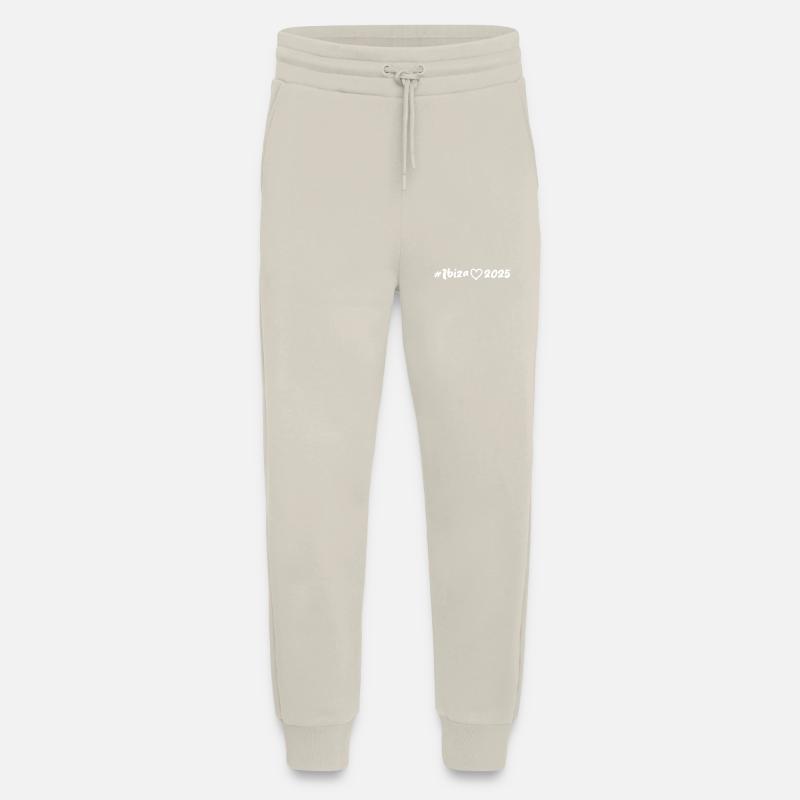 Ibiza 2025 Heart - Jogging Pants - made by SPREAD  - WARM CLAY