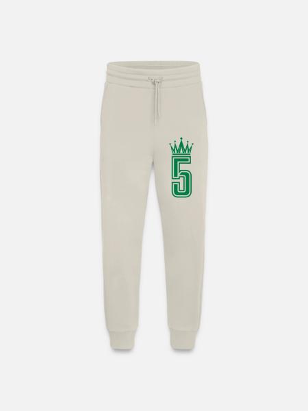 5 Couronne - Pantalon de jogging bio décontracté fabriqué en UE - WARM CLAY