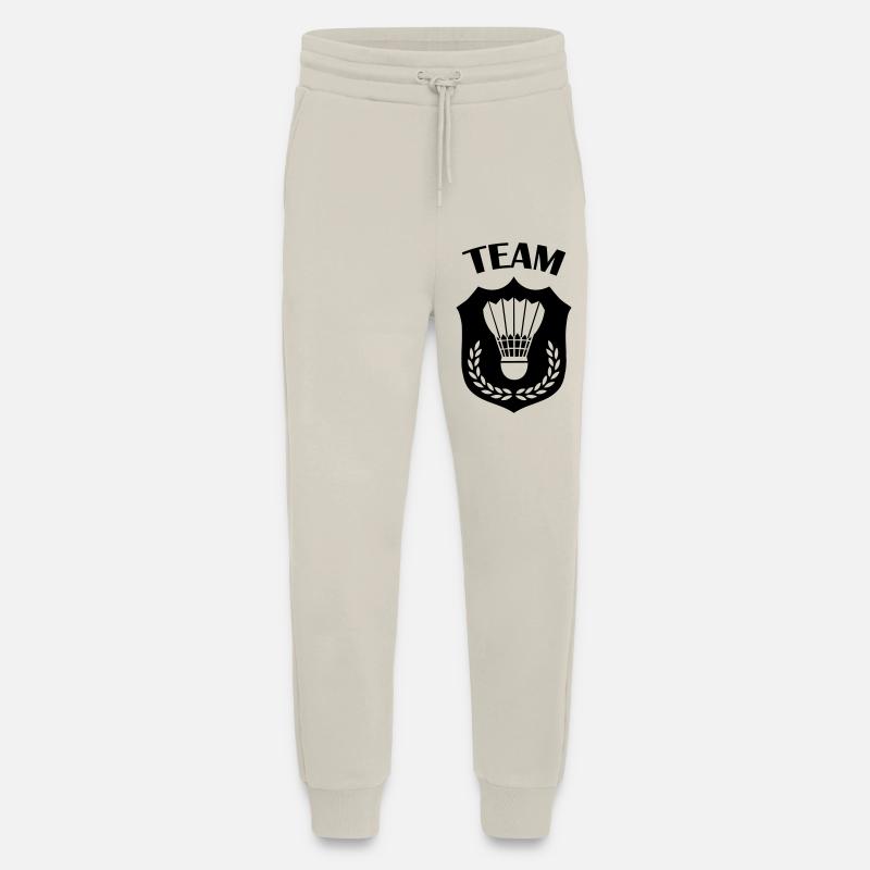 badminton - Jogging Pants - made by SPREAD  - WARM CLAY