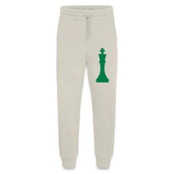 Roi des échecs - Pantalon de jogging bio décontracté fabriqué en UE - WARM CLAY - Devant