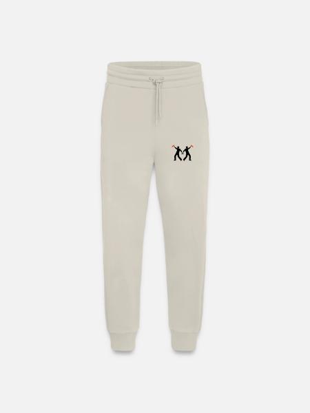 Beer Drinking Silhouette - Jogging Pants - made by SPREAD  - WARM CLAY