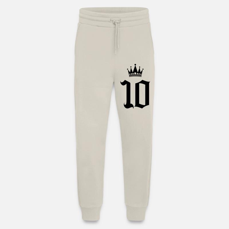 10 Couronnes - Pantalon de jogging bio décontracté fabriqué en UE - WARM CLAY