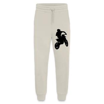 Coureur de motocross - Pantalon de jogging bio décontracté fabriqué en UE - WARM CLAY - Devant