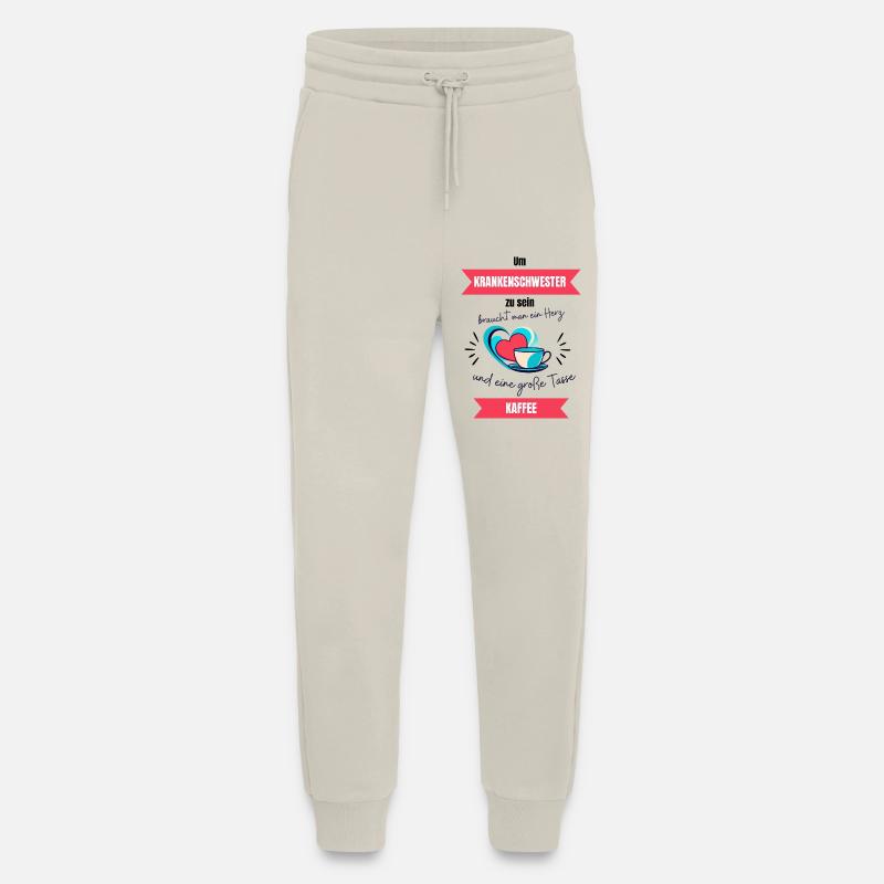 Beste Krankenschwester - Jogginghose - made by SPREAD - WARM CLAY