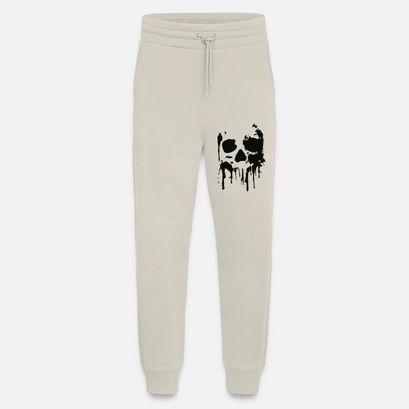 Totenkopf, Skull, Splash - Jogginghose - made by SPREAD - WARM CLAY