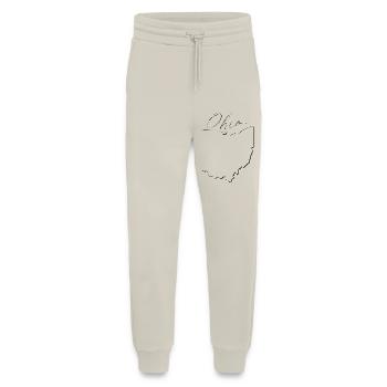 Ohio (United States) | Map | Shadow Script - Jogging Pants - made by SPREAD  - WARM CLAY - Front